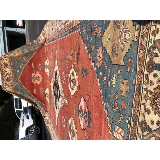 Authentic 19 century Serapi Rug