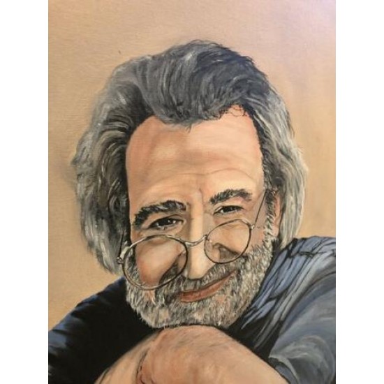 Painting of Jerry Garcia