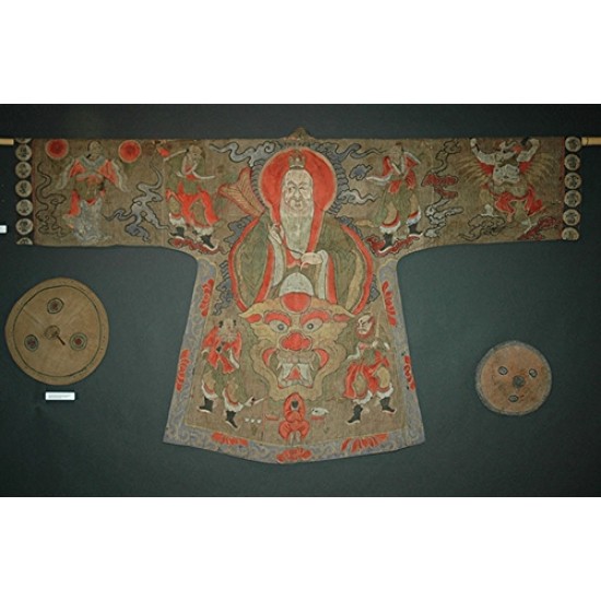 Taoist cotton robe, Hunan, China