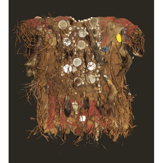 Ethiopian medicine man's hide shirt 