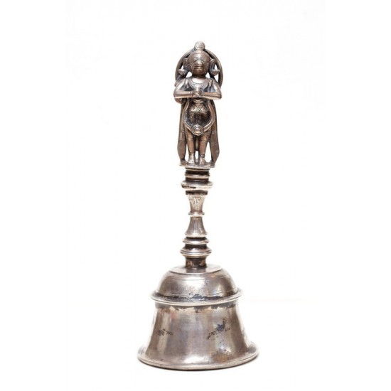 Silver temple bell