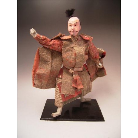 JAPANESE MEIJI PERIOD SAMURAI DOLL