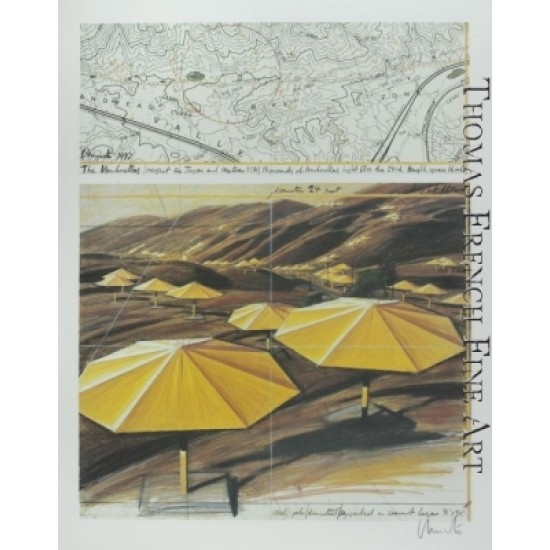 The Umbrellas (Yellow)