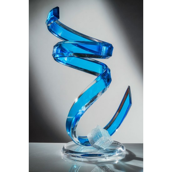 CYCLONE ACRYLIC SCULPTURE COLOR