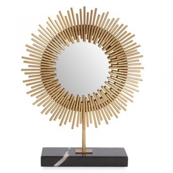 Ra Sunburst Table Mirror