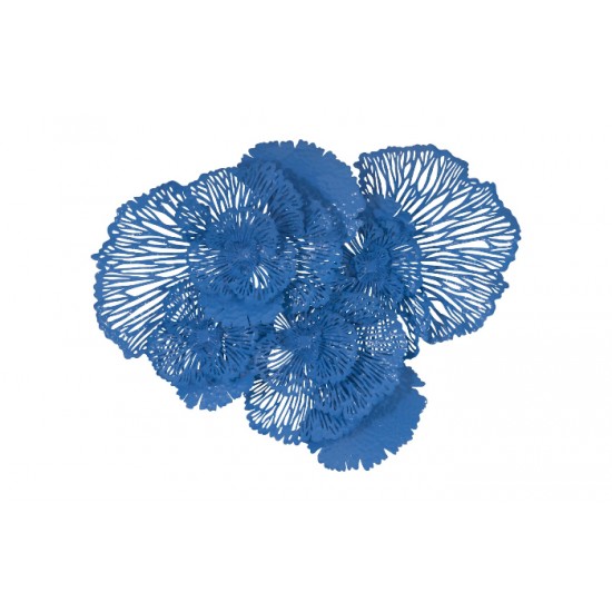 Flower Wall Art Blue, LG