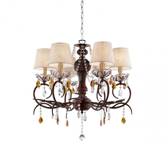 OK-5157F – 27?H MAGNOLIA CEILING LAMP